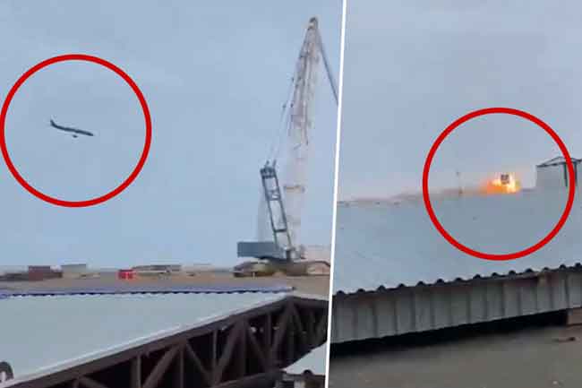 මගී ගුවන් යානයක් කඩා වැටෙයි